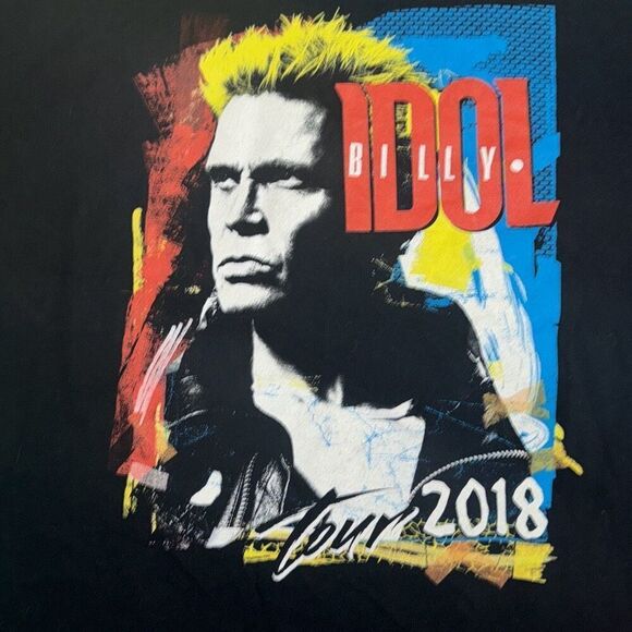 Next Level Apparel Black Tee with Colorful Graphic - Picture 6 of 6